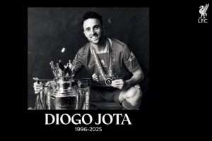 利物浦官方社媒晒视频悼念若塔：我们的葡萄牙小伙子，永恒