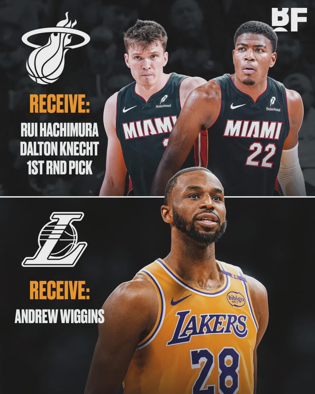 开云APP-3换1！维金斯交易身价曝光！热火又在敲诈湖人