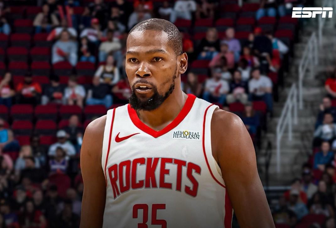 ESPN杜兰特交易评级：火箭B+，太阳B